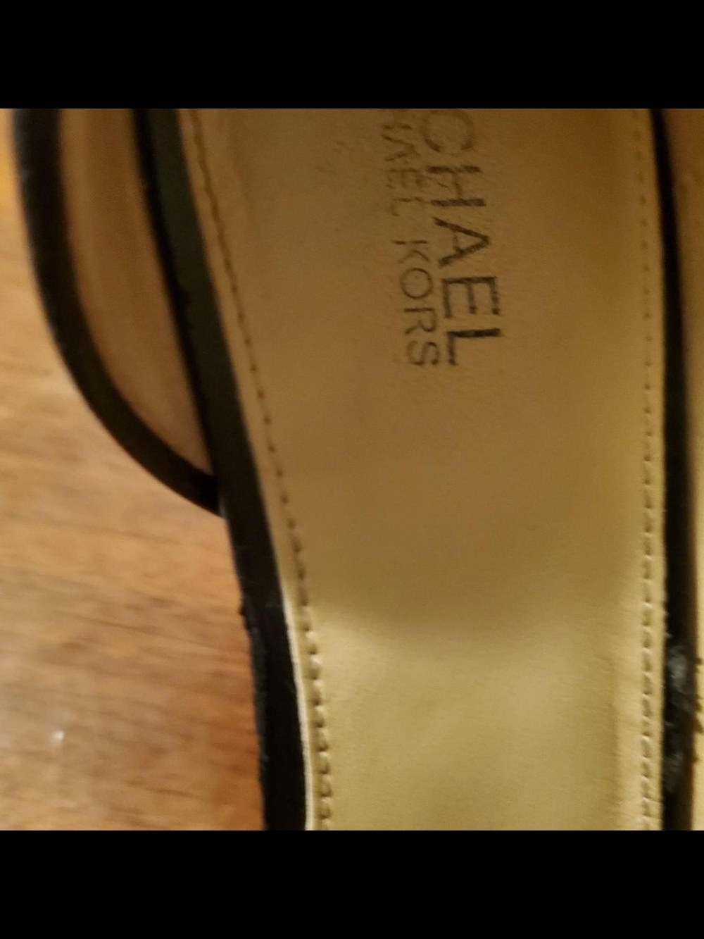 Michael Kors Black Pointed-Toe Stiletto Pumps - Picture 3 of 7